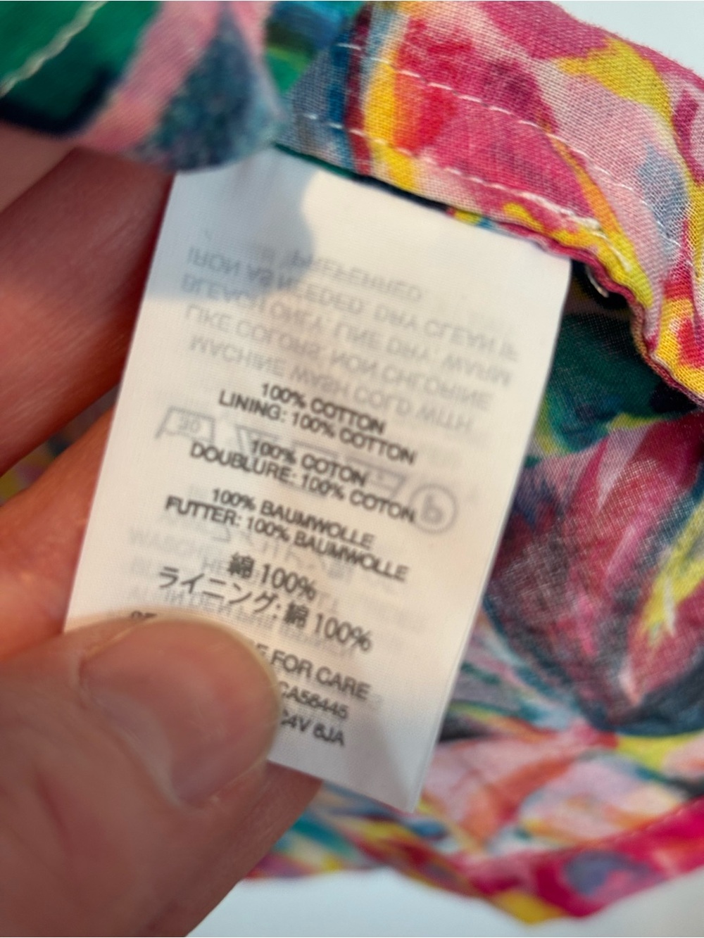 J. Crew Pink & Green Tropical Ruffle Camisole - Picture 4 of 5